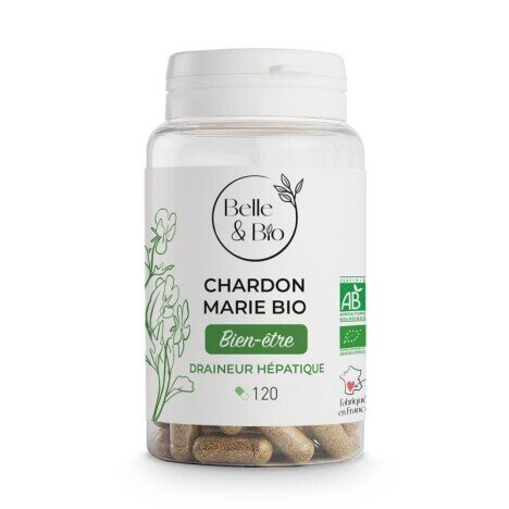 Belle&Bio Armurariul Bio (Silybum marianum-Chardon Marie Bio) 120 capsule